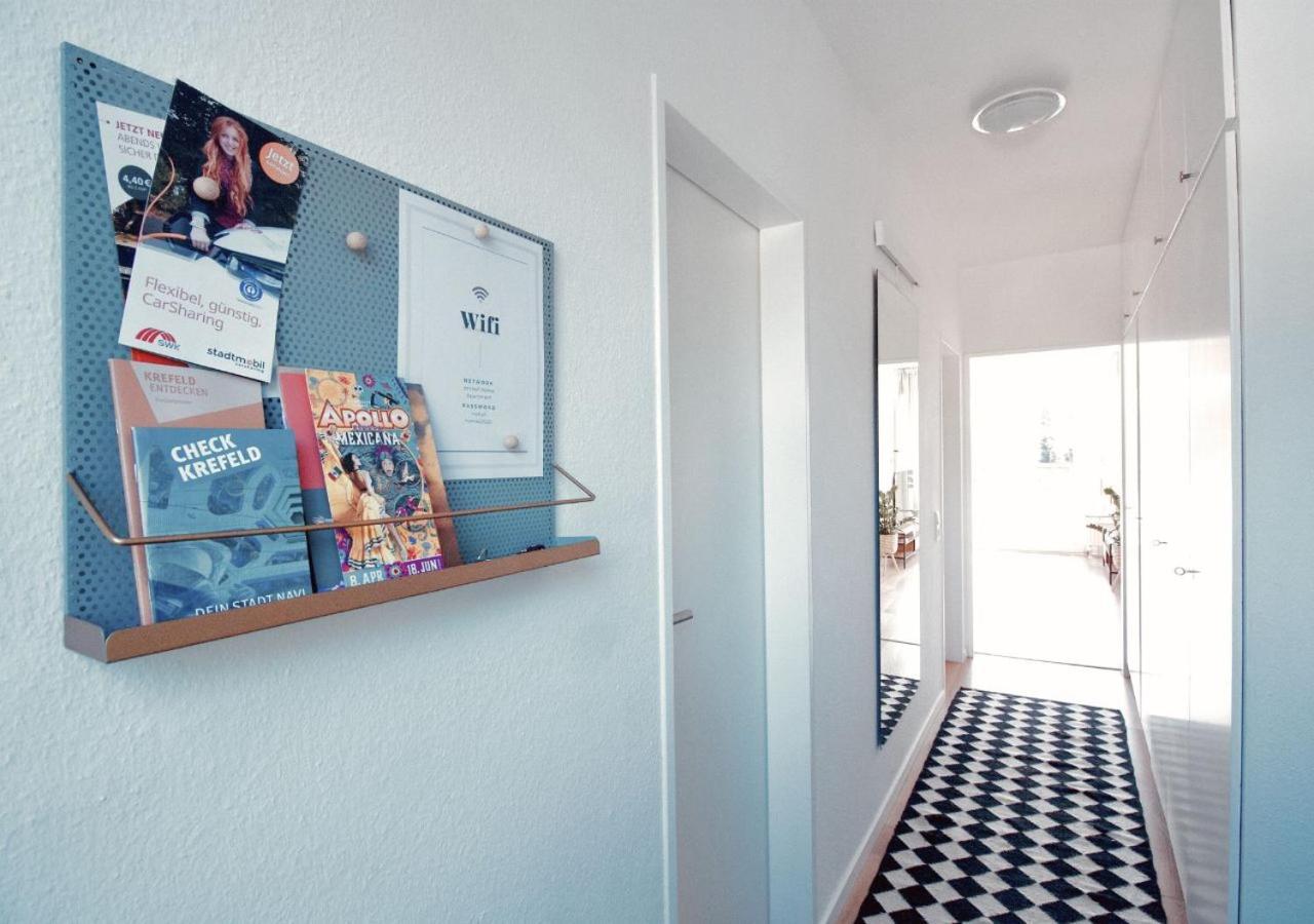 Apartment Mit Balkon - Netflix - Nahe Messe Duesseldorf Krefeld Esterno foto
